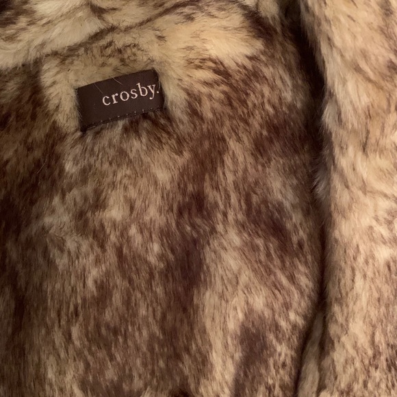 Faux Fur Reversible Vest - Tan - Picture 6 of 8